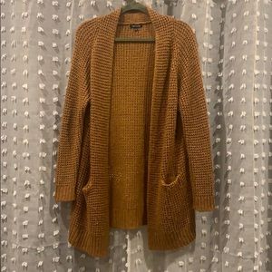 Burnt orange cardigan